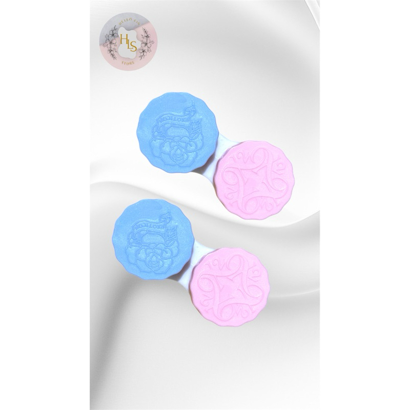 Lens case Softlens EXOTICON / Tempat Softlens X2 Exoticon / Wadah Softlens X2 / lenscase softlens X2