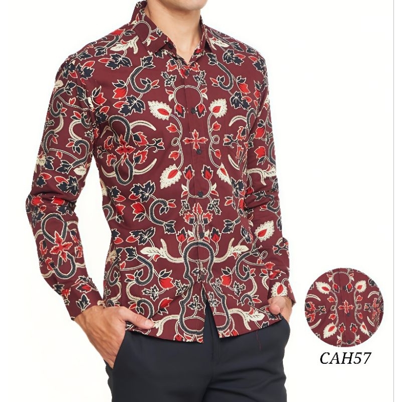 batik unik kemeja batik banu batik pria exclusive