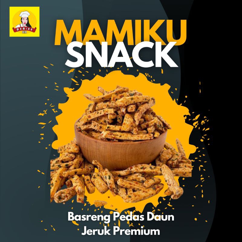 

MAMIKU SNACK - BASRENG PEDAS DAUN JERUK PREMIUM / SNACK / CEMILAN / BASRENG / BASRENG PEDAS / BASRENG DAUN JERUK / BASRENG PREMIUM