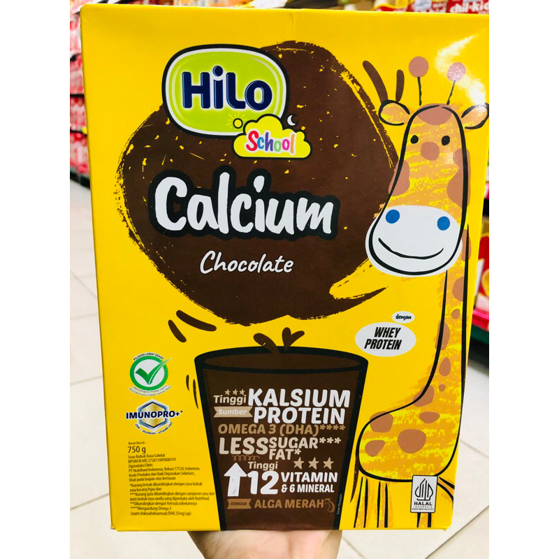 

HILO SCHOOL 750 GRAM COKELAT susu tinggi kalsium dan protein untuk anak anak