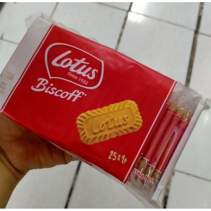 

Lotus Biscoff Speculoos 156gr - 25pcs Induvidual Pack