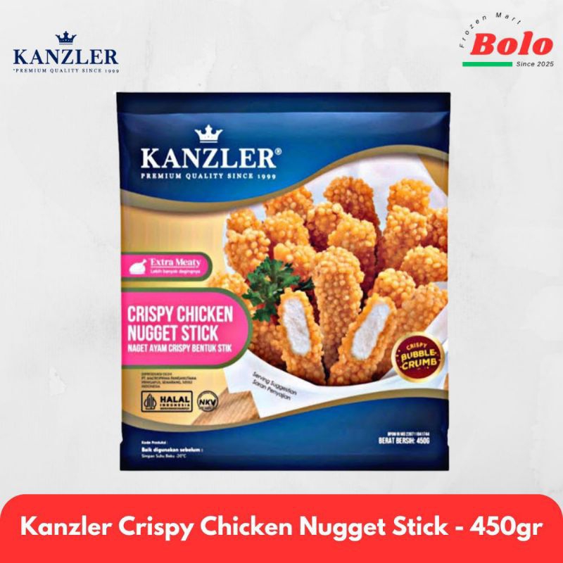 

Kanzler Crispy Chicken Nugget Stick 450gr