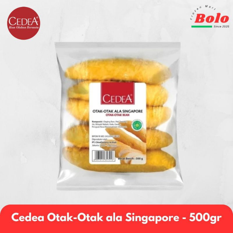 

Cedea Otak Otak ala Singapore 500gr