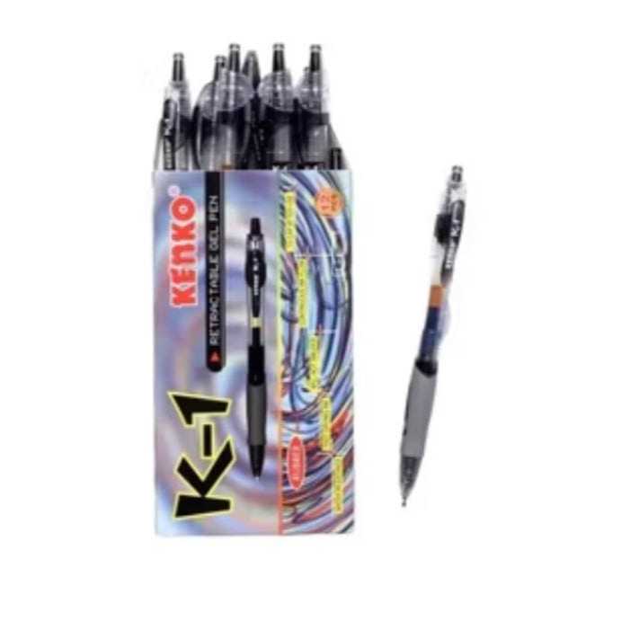 

Pulpen Gel KENKO K1 /Gel Pen/ 0.5 mm Hitam