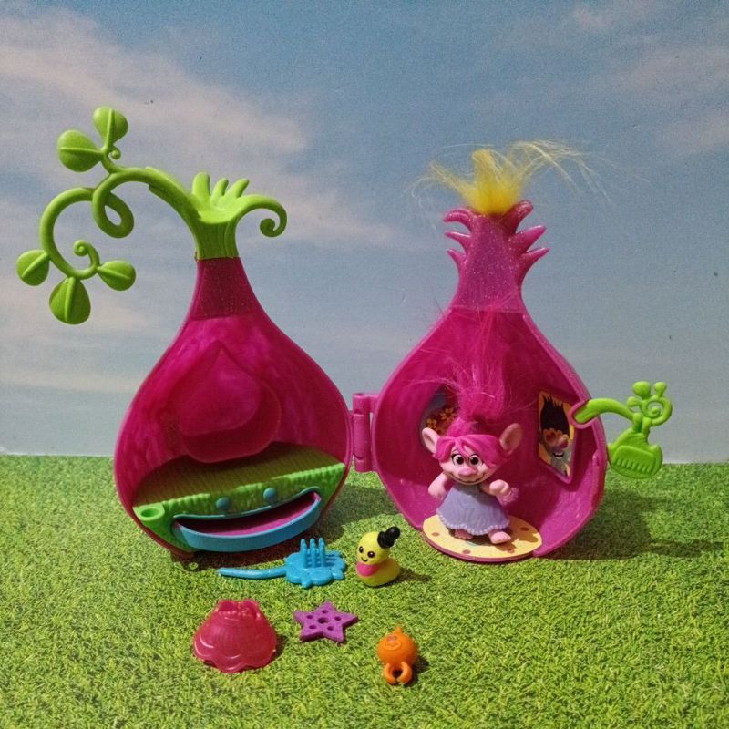 Trolls Poppy Trolls Poppy'S Stylin Pod pink pod House USED