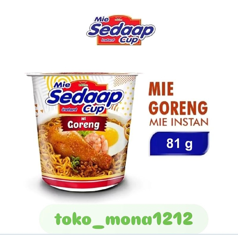 

MIE SEDAAP CUP GORENG KUAH SOTO DAN RAWIT