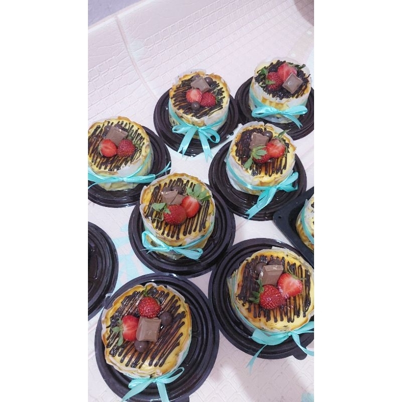 

Burn Cheesecake Brownie - Bento (hias) - Hampers lebaran - Hampers natal