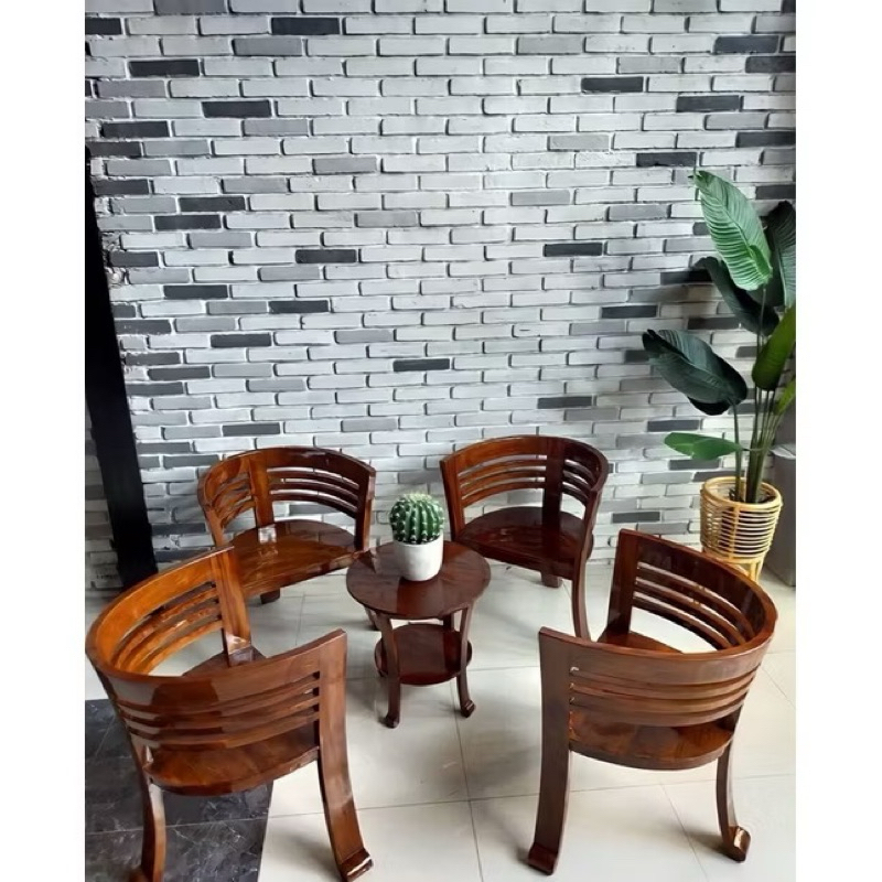 kursi teras jati kursi teras minimalis set kursi teras kayu jati