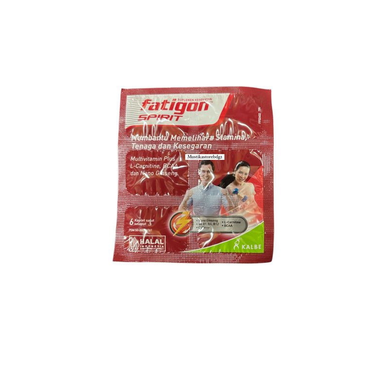 Fatigon Spirit Merah Isi 6 Tablet