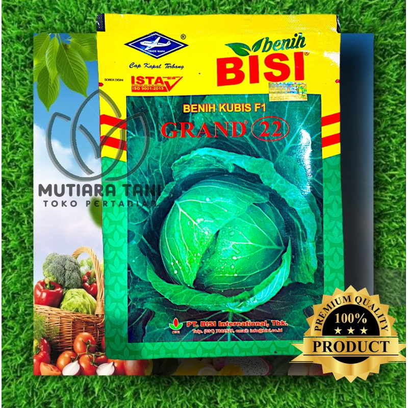 Benih Kubis Grand 22 Cap Kapal Terbang 15gr