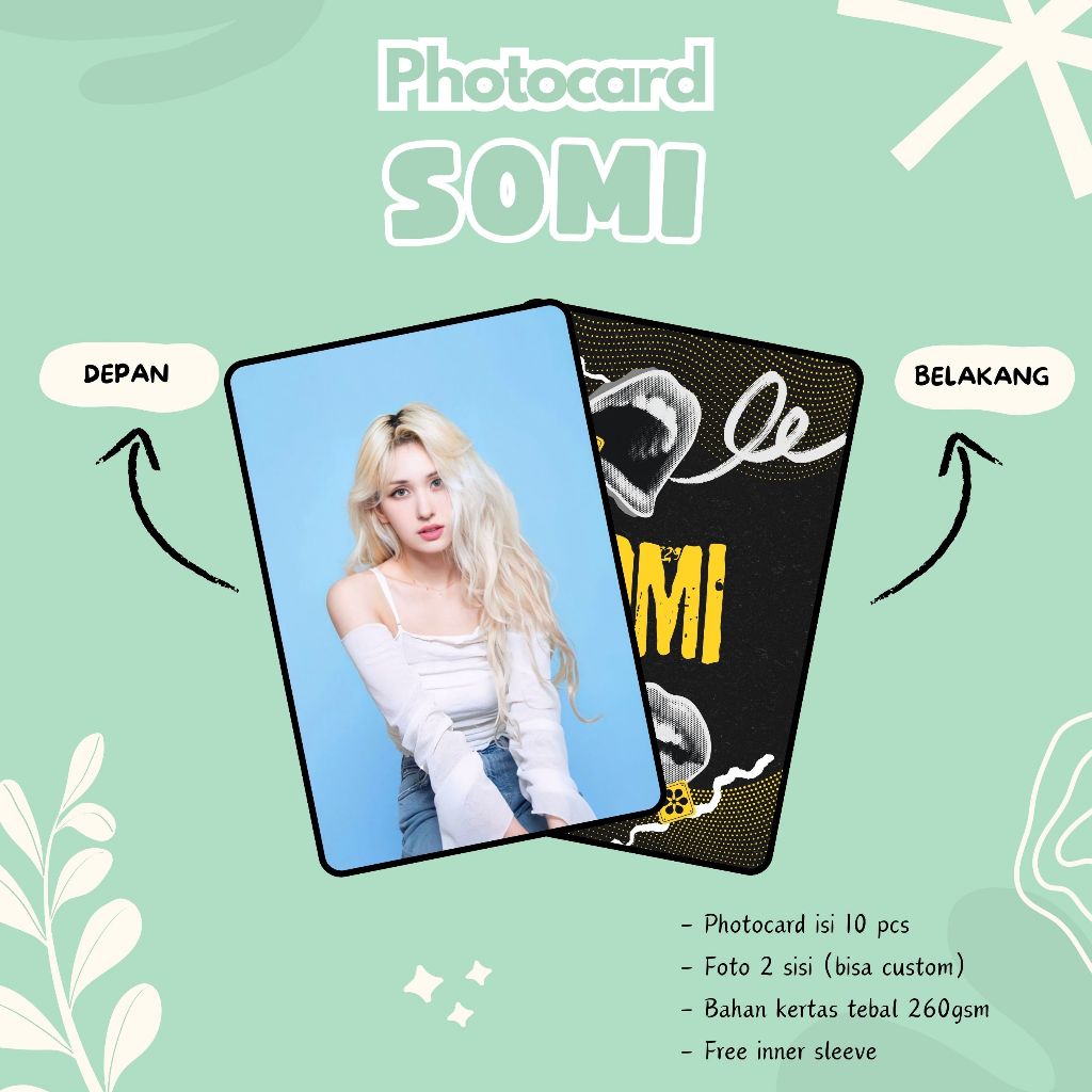 (10 PCS) PHOTOCARD SOMI