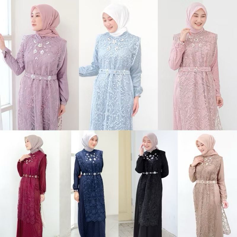 Preloved CALANDRA BUSUI | KEBAYA WANITA MODERN | BAJU WISUDA | BAJU LAMARAN