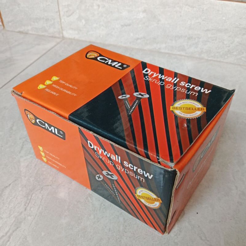 sekrup gypsum 7cm 1kg