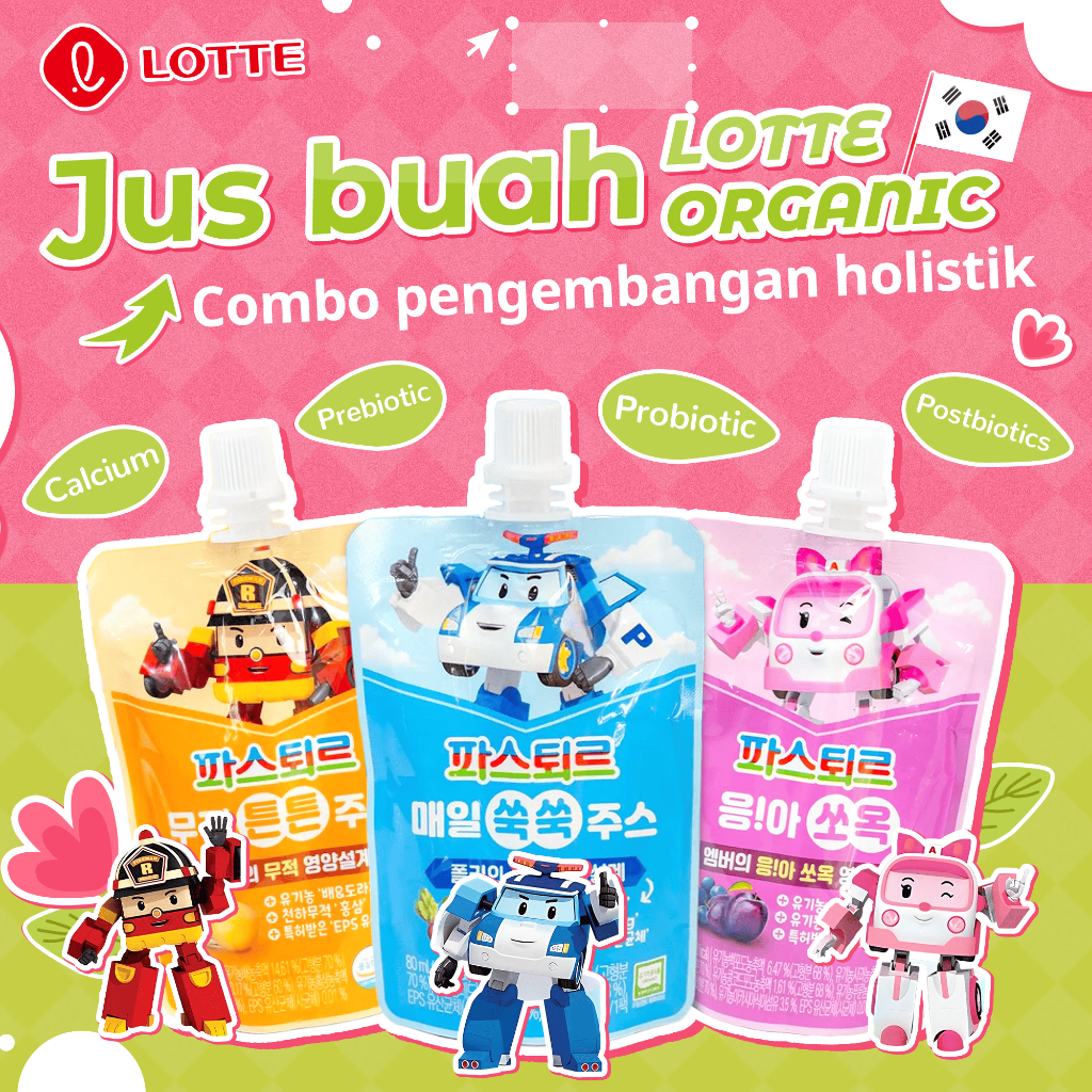 

Jus buah organik LOTTE ORGNIC buat anak