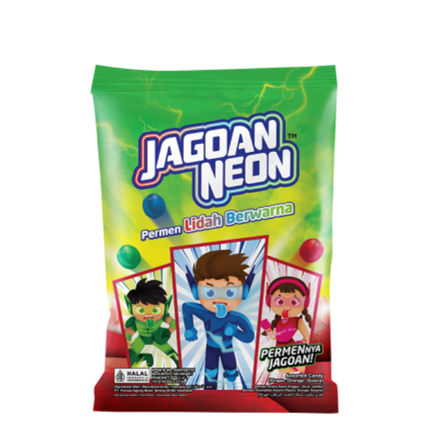 

Jagoan Neon Permen Buah Lidah Berwarna Bag 125gr