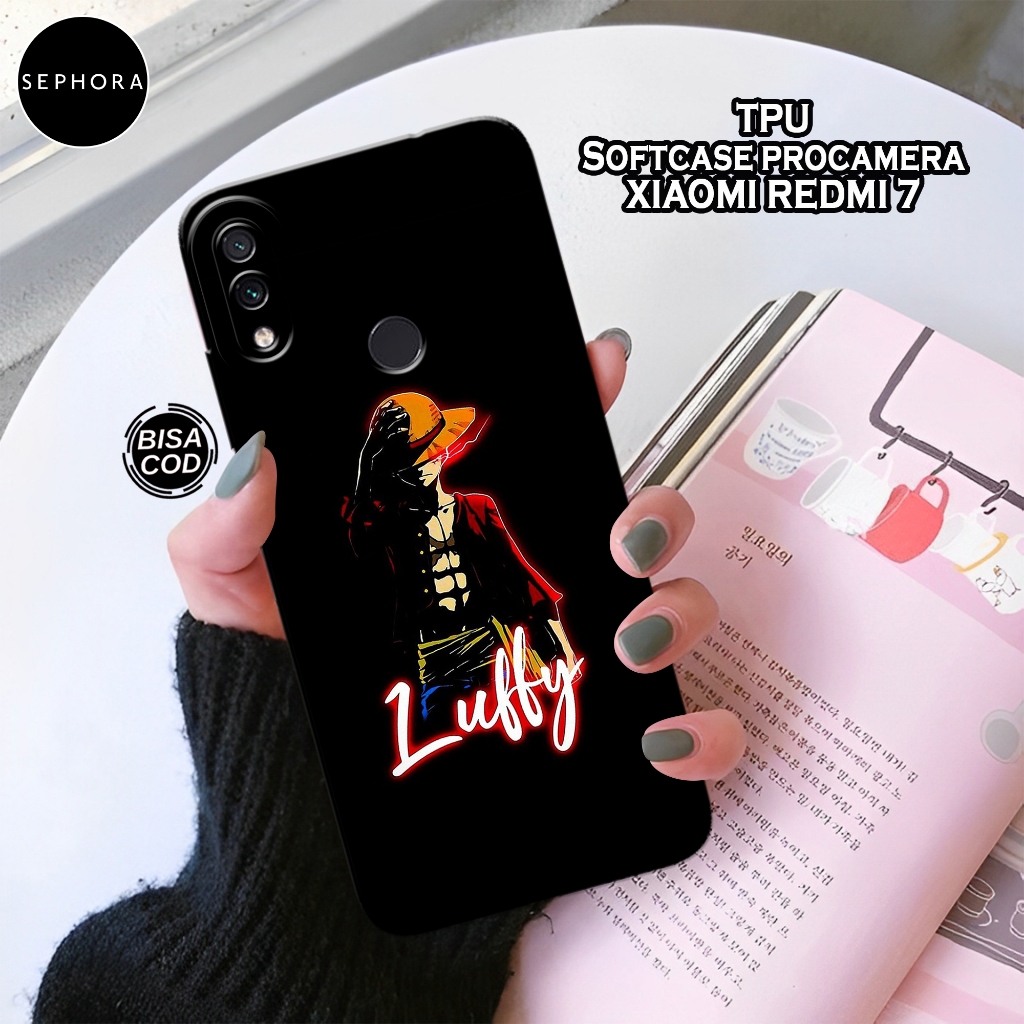 Case Xiaomi Redmi 7 Terbaru - Fashion Case Anime - Softcase Xiaomi Redmi 7 - Case Pro Camera - Casin