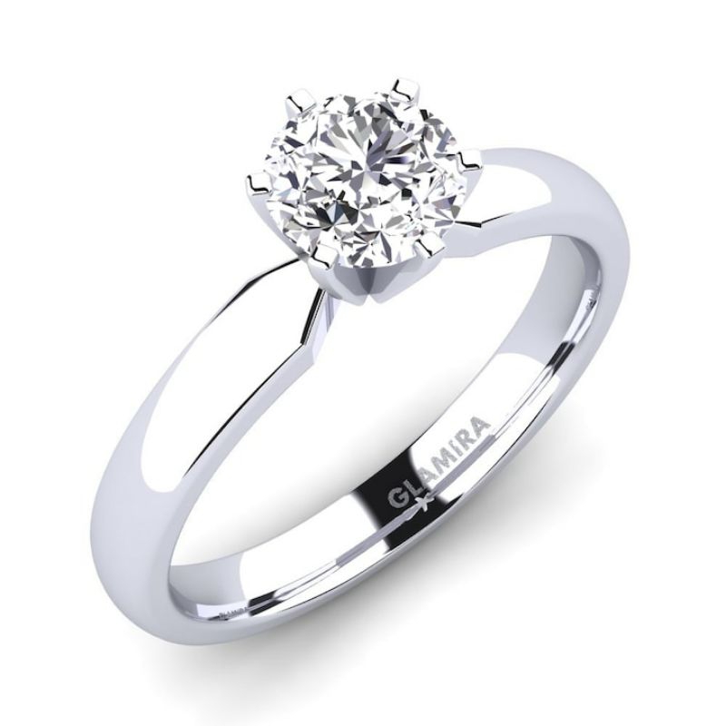 cincin tunangan emas putih