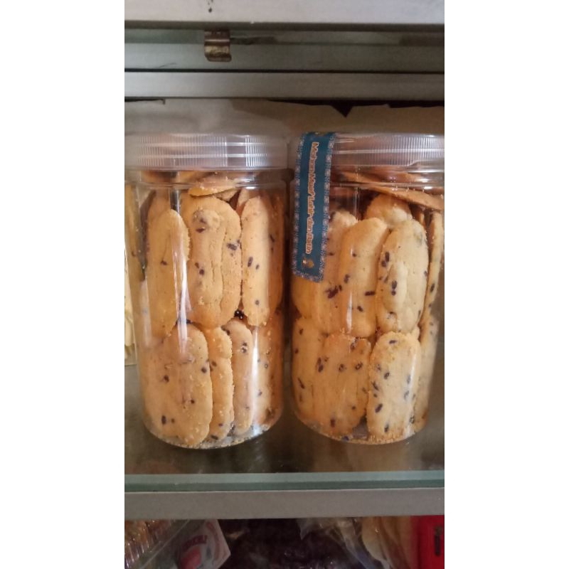 

kue lidah kucing toping coklat