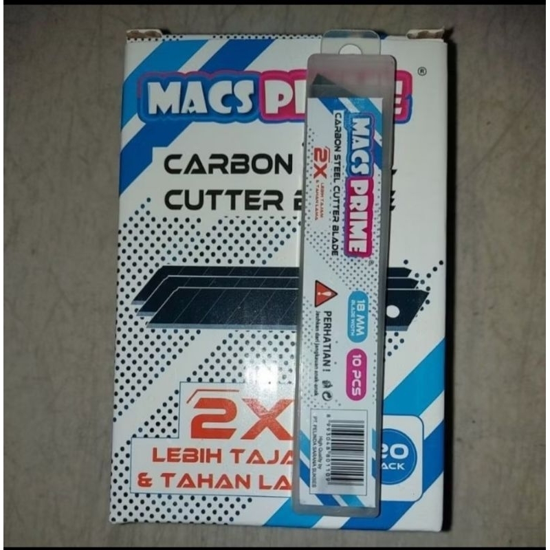 

ISI CUTTER L-150 MERK MACS harga 1 tube ( isi 10 pcs )