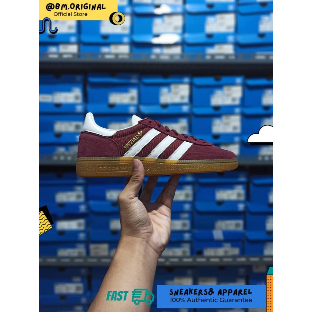 Adidas Spezial Handball Shadow Red Cloud White Chalk White JH5439