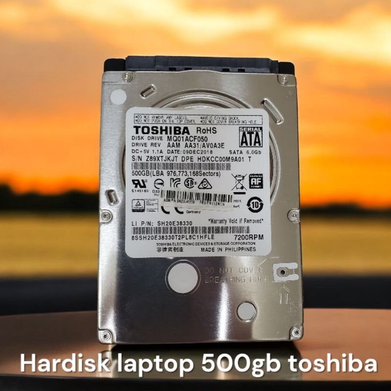 harddisk laptop TOSHIBA 500gb hdd toshiba