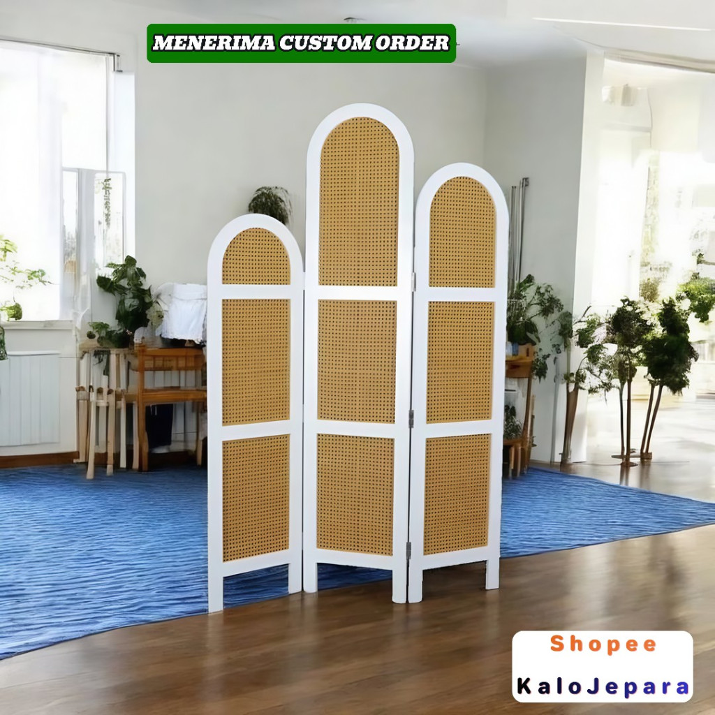 Sekat Ruang Estetik Bisa Dikirim Ke [ Bengkalis ] | Partisi Rotan | Jati Minimalis | Penyekat Ruang 