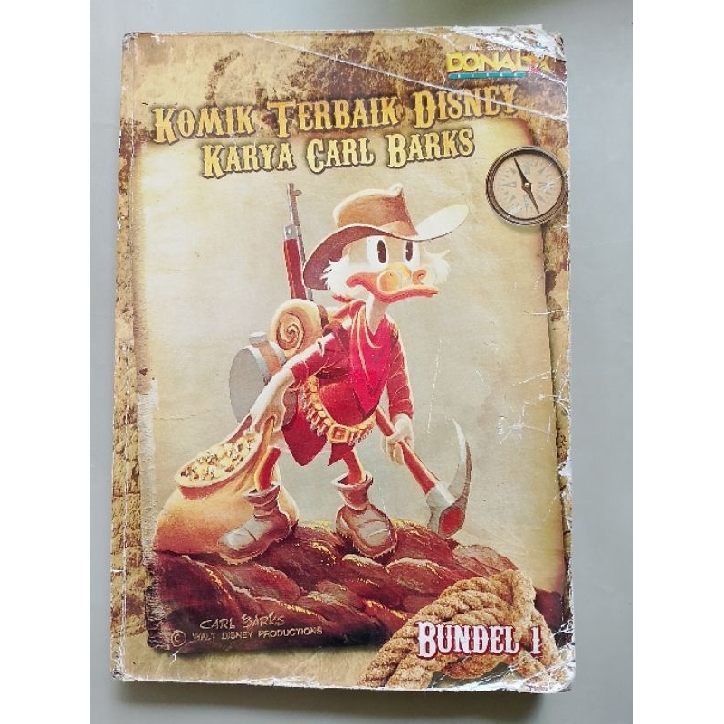 KOMIK BUNDEL DONAL | KOMIK TERBAIK DISNEY KARYA CARL BARKS | BUNDEL 1