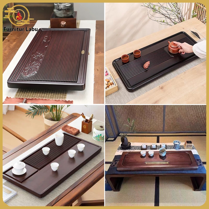nampan aesthetic/teh/baki estetik/meja teh/nampan teh/nampan besar/talam nampa/nampan
