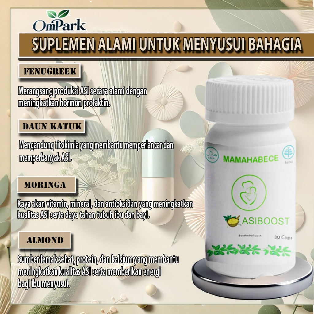 Awet Booster Asi Booster Pelancar Asi Boster Almond Asi Booster Ibu Menyusui Vitamin Ibu Menyusui