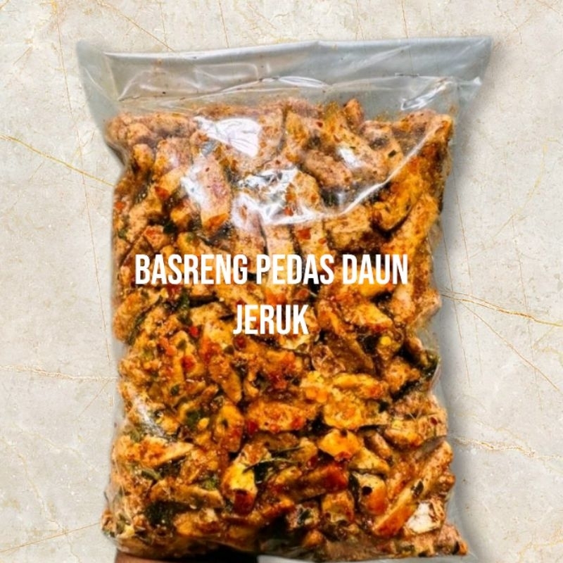 

basreng extra pedas daun jeruk