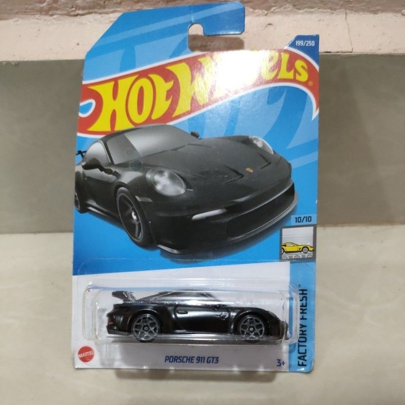 hot wheels Porsche 911 GT3 (black)
