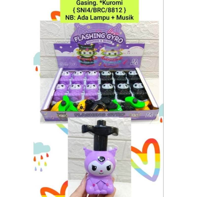 Gasing Lampu Musik Kuromi