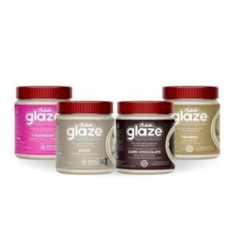 

Colatta Glaze Coklat,Glaze Tiramisu,Glaze Stroberi, Glaze white 250 gram kemasan asli 250 gram halal