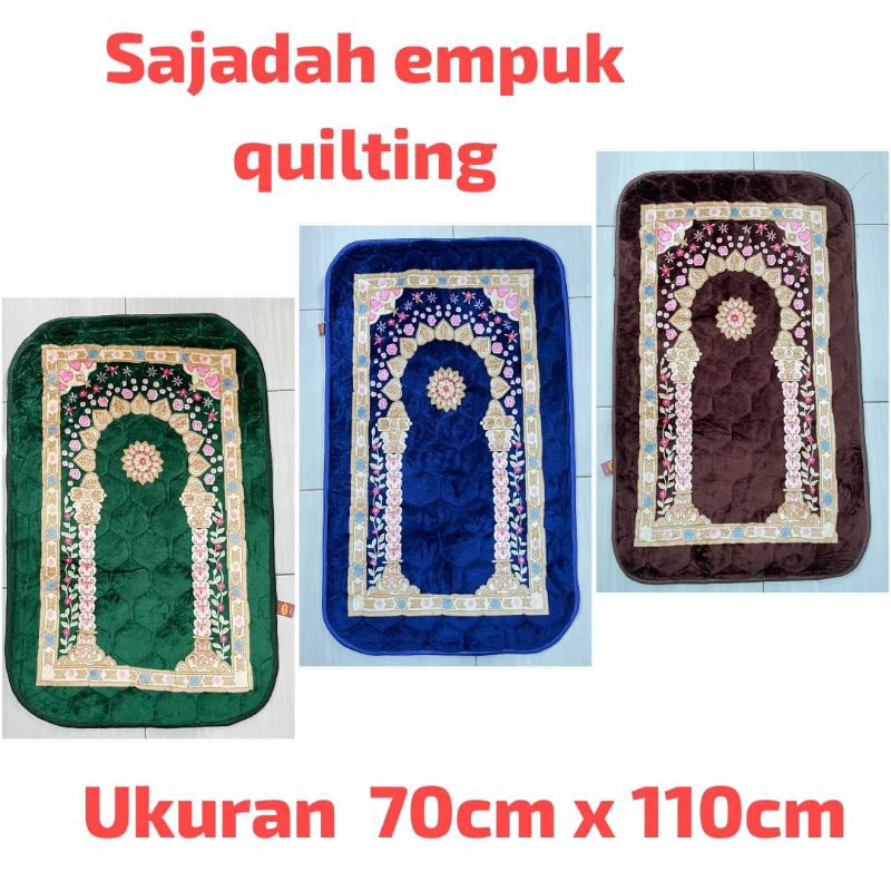 sajadah empuk quilting