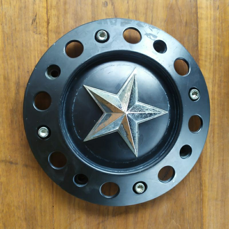 Dop Velg Pros Rock Star XD Hitam Besar