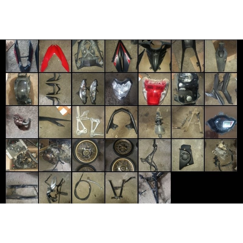 sparepart honda supra GTR second original