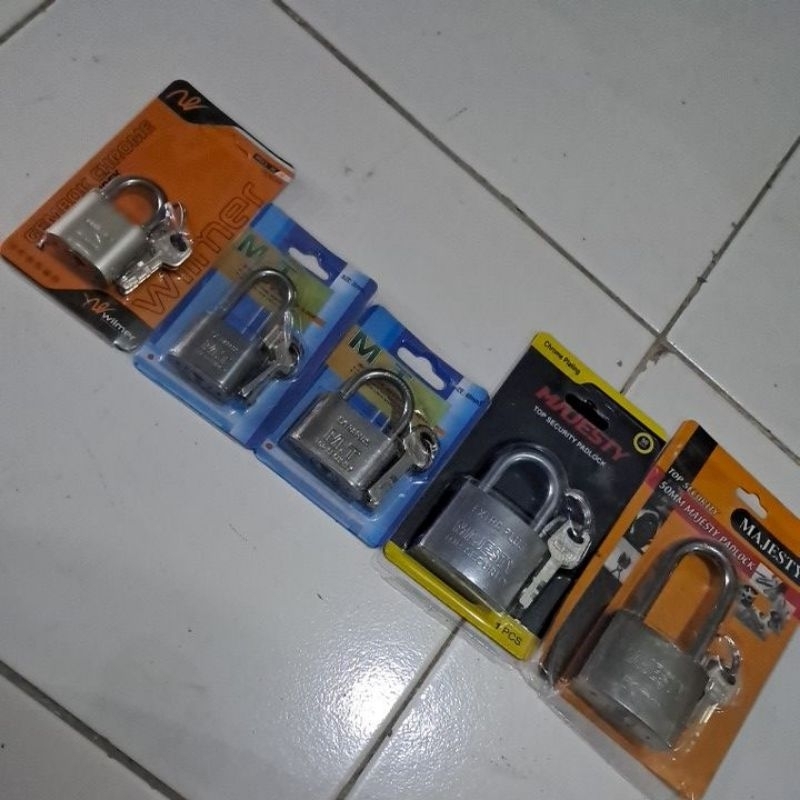 Gembok Pintu Kamar/Rumah Manual Padlock