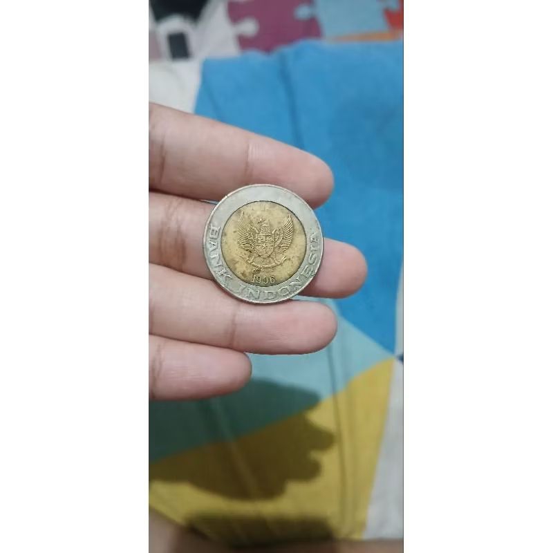 Koin Kuno 1000 Kelapa Sawit 1996