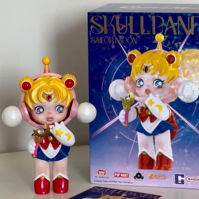 [ready stock]POP MART ORIGINAL SKULLPANDA X SAILOR MOON FIGURE - 100% GARANSI ORIGINAL