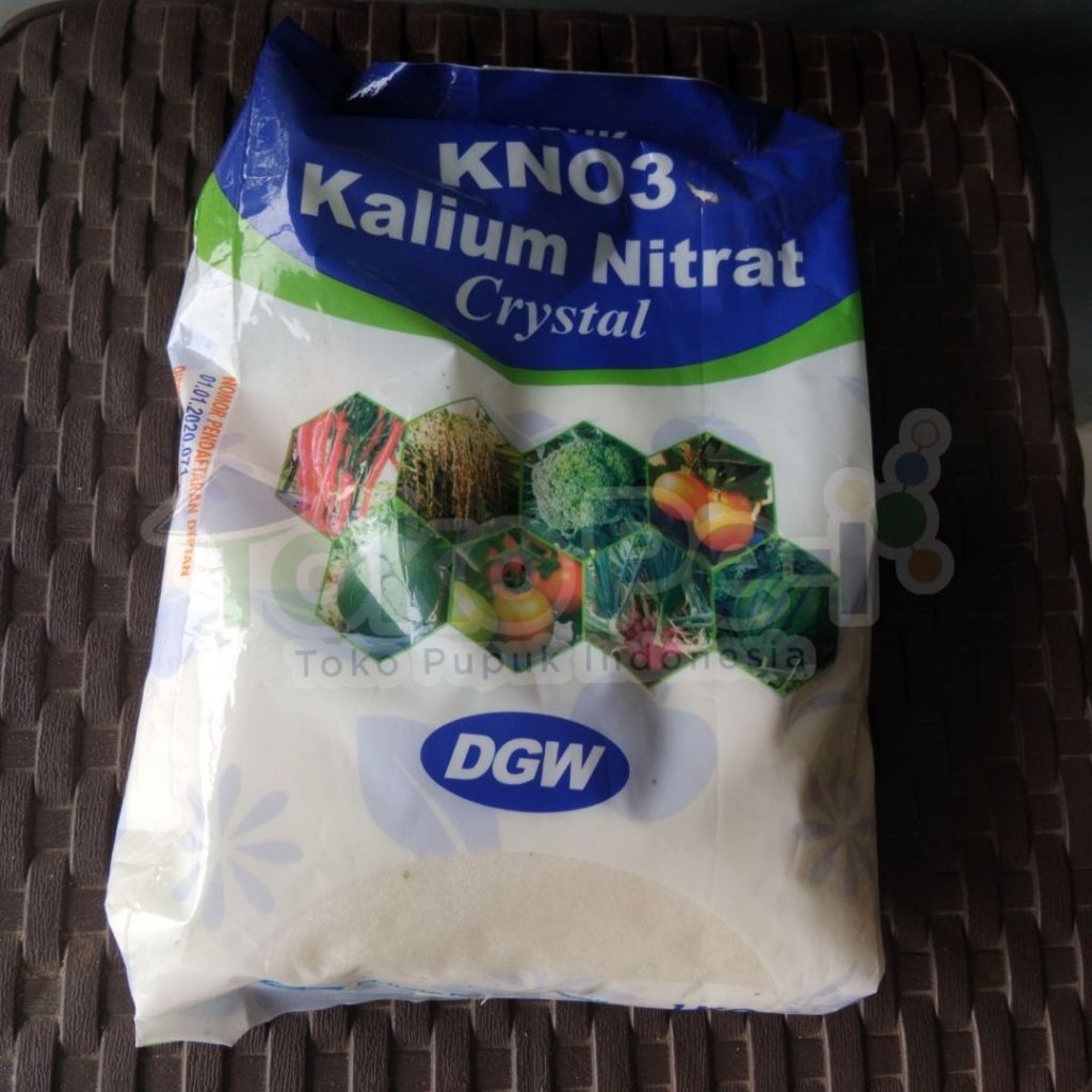 Pupuk KNO3 Kalium Nitrat Crystal Kristal 1KG