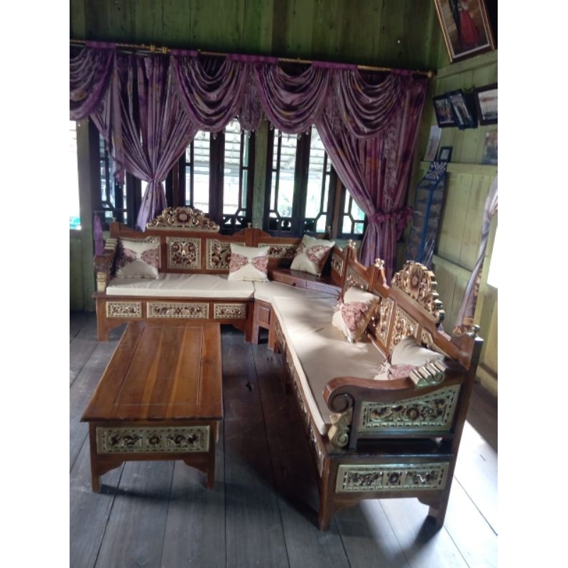 KURSI SUDUT, KURSI TAMU SUDUT + BUSA DUDUKAN, KURSI SUDUT BAGONG, KURSI TAMU JATI, KURSI SUDUT MURAH