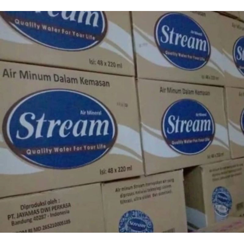

STREAM GELAS 220 ML 1 DUS 48GELAS