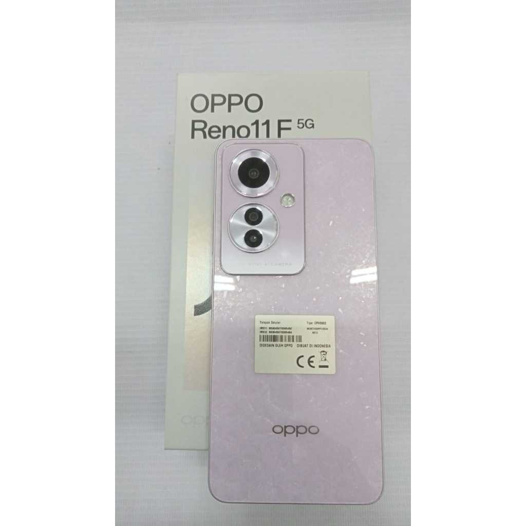 SECOND EX DEMO OPPO RENO 11F 5G FULL SET