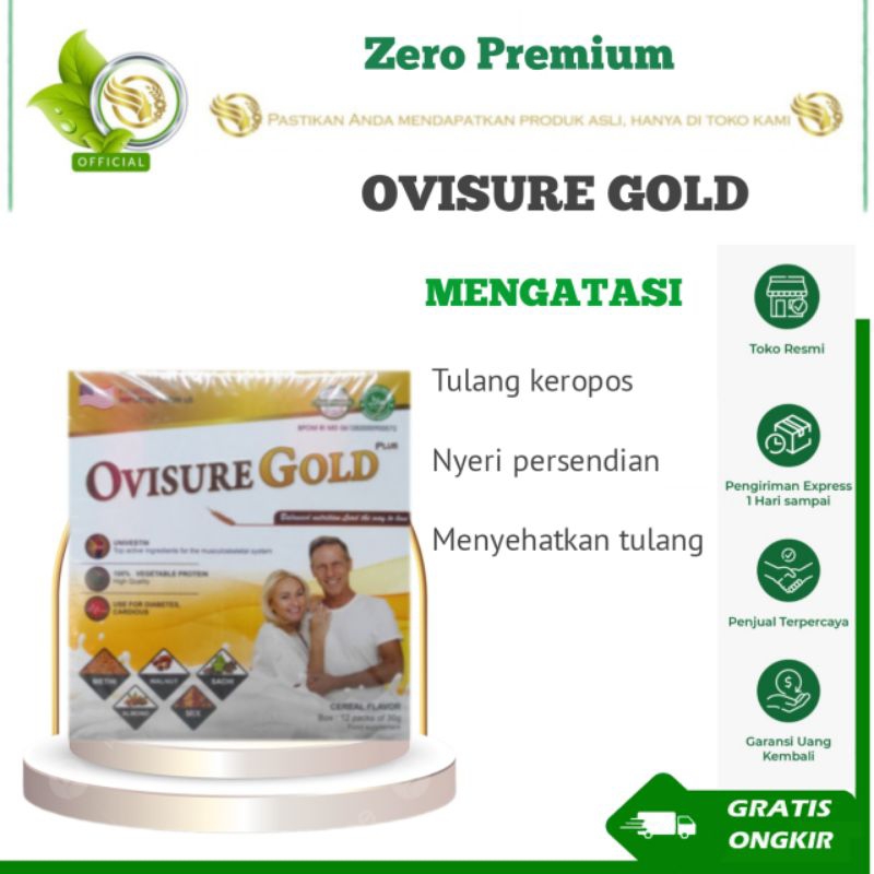 

Ovisure Gold Asli Membantu Memulihkan Kerusakan Tulang & Sendi