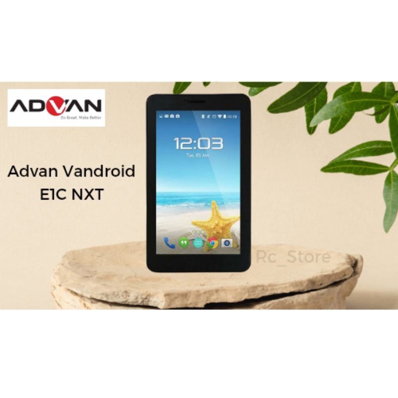 Tablet Advan Vandroid E1C NXT Jaringan 3G Kondisi Minus Touchscreen
