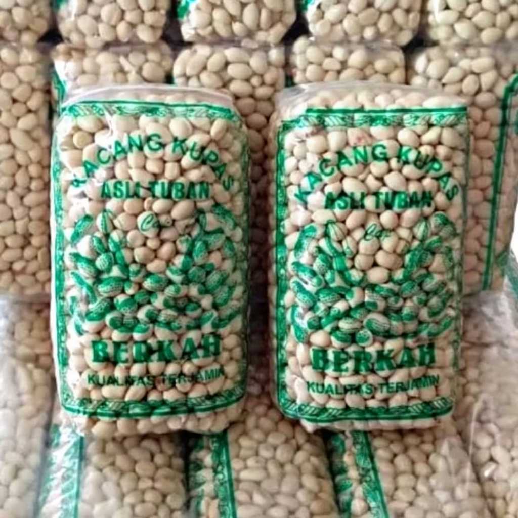 

Kacang Kupas Tuban 350gr / Kacang Tanah Kupas Kemasan 350gr