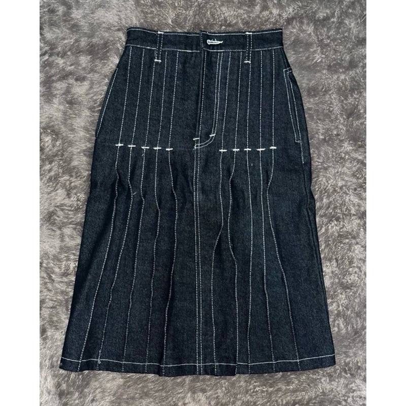 NEW AUCTUS - Midi Claire Denim Skirt
