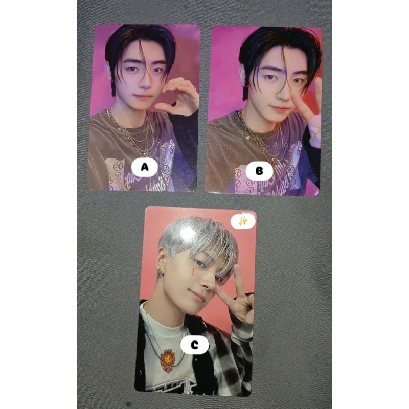 [ READY STOCK ] PHOTOCARD ENHYPEN ORANGE BLOOD KSANA & POB YZY R4 SUNGHOON