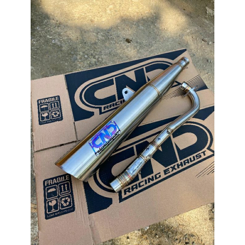 Knalpot standar racing CND Tsukigi Wave Thailand honda Wave 125, Karisma 125, SupraX125, Kirana 125,