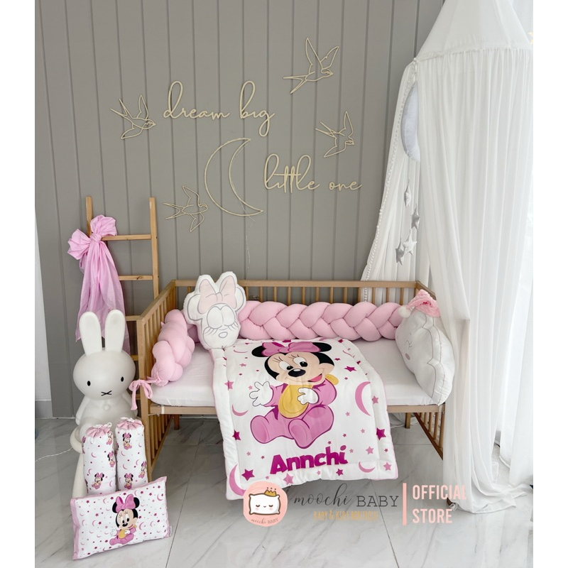 Moochi baby bedcover set selimut Bayi blanket baby boy